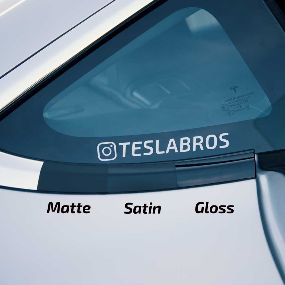 Tesla Model 3 Chrome Delete Kit (premium 3M)