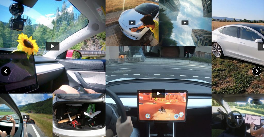 Life with Model 3 videos