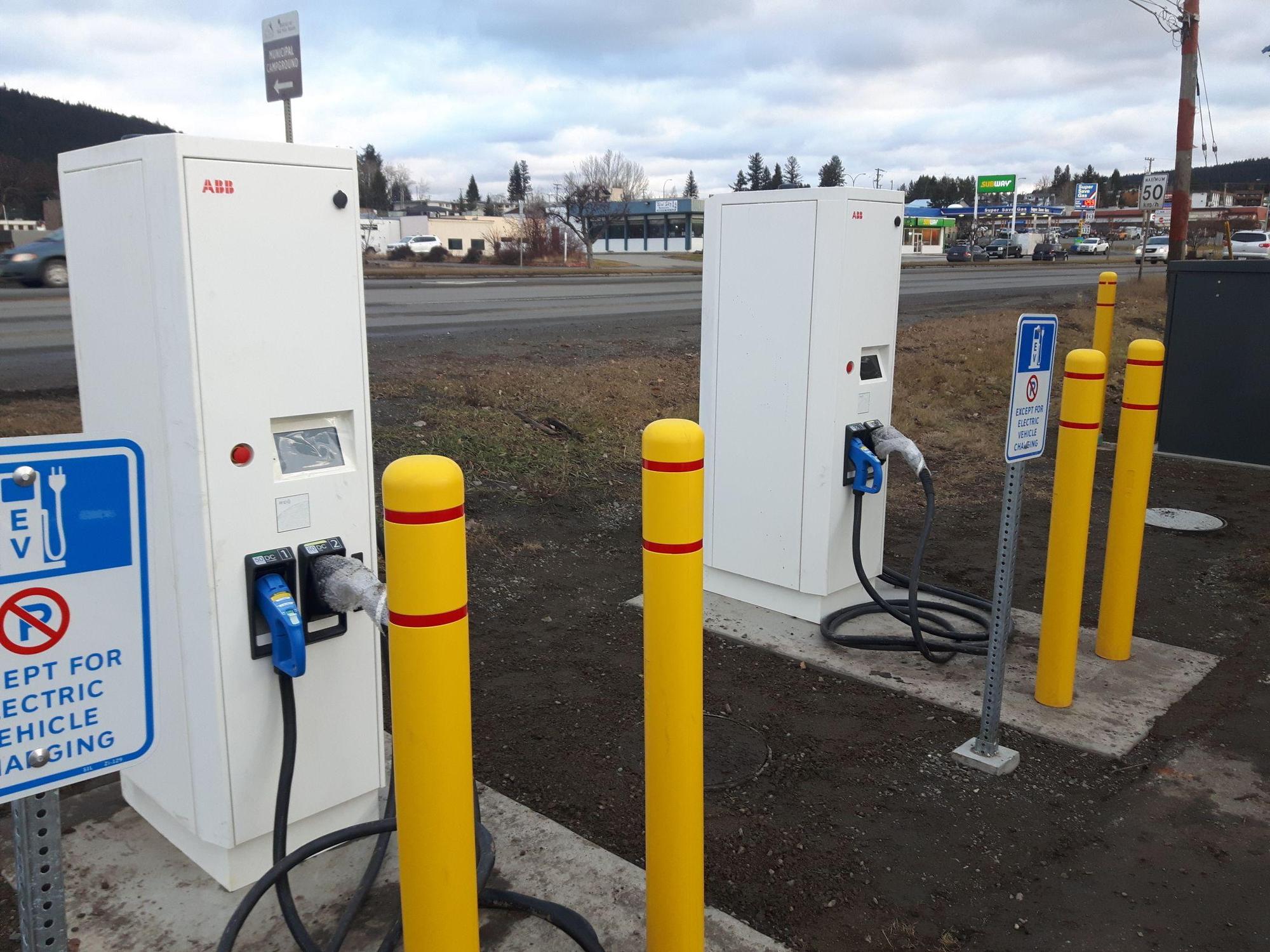 100 Mile House EV chargers 2