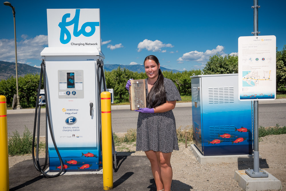 FortisBC-Osoyoos Indian Band hosting the first public EV charge