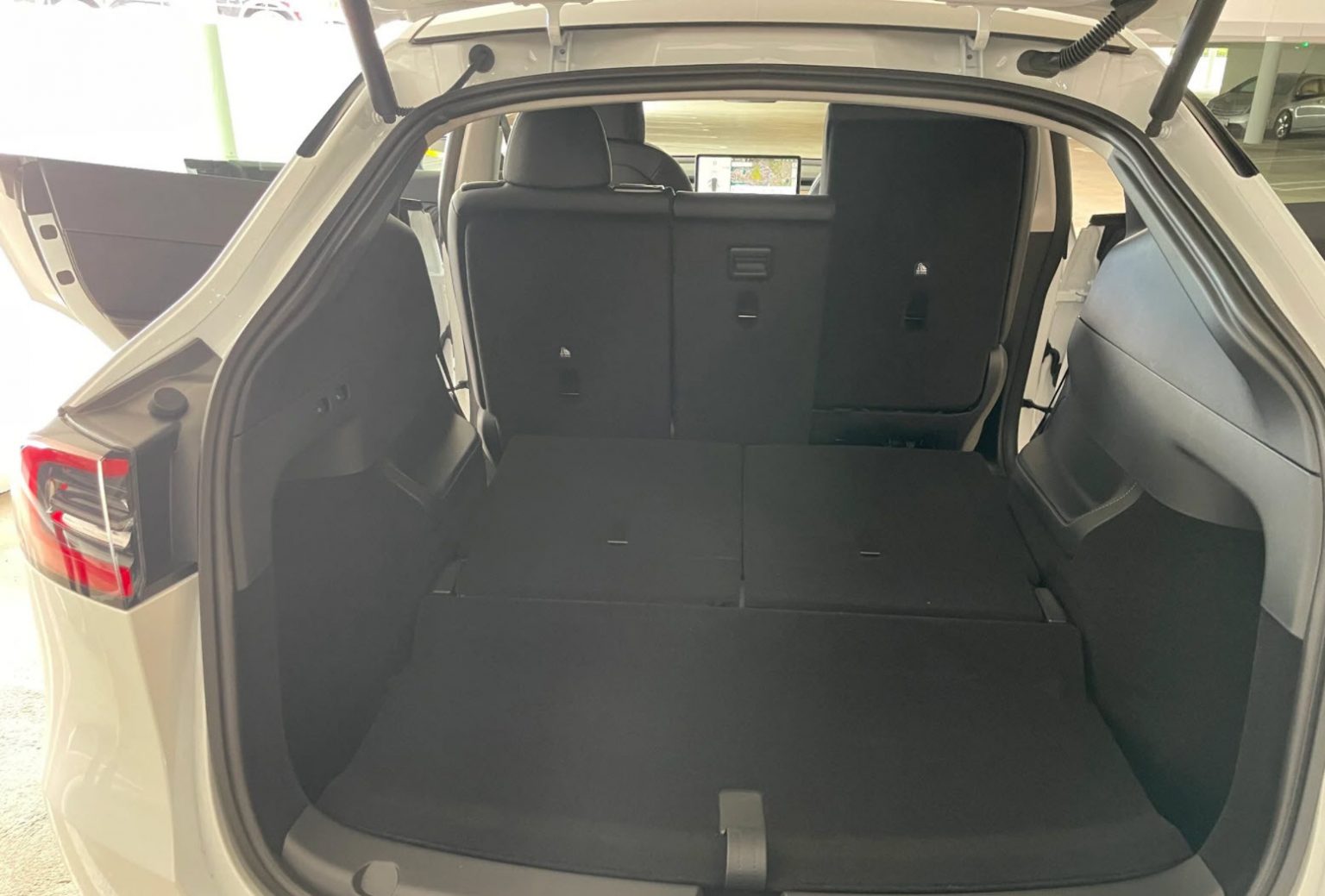 Up Close Look At The Tesla Model Y Third Row Photos Updated Drive