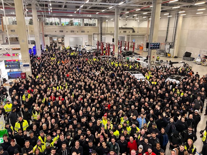 Giga Berlin Production Improves To 3 000 Model Y Per Week Drive Tesla