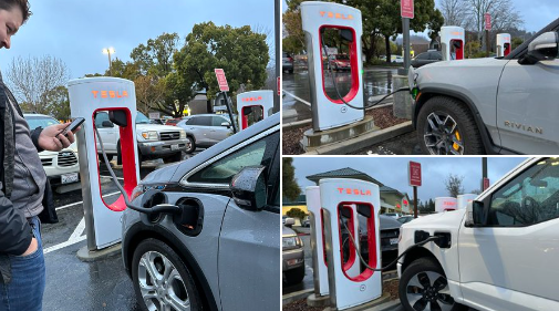 Non Tesla Ev Owners Quickly Find Out How Easy Fast Charging Should Be