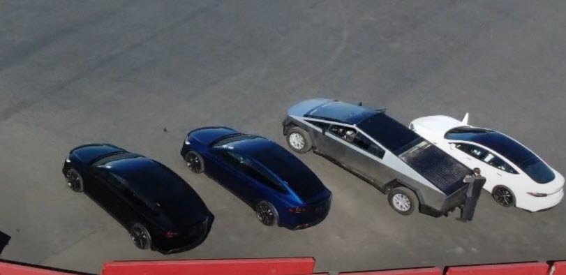 Tesla model store x cybertruck