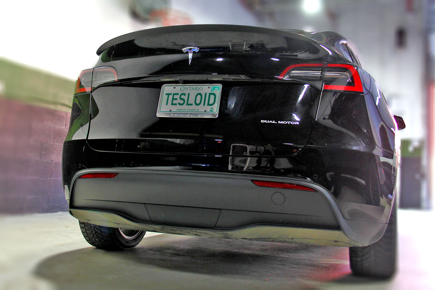 Model Y Performance Spoiler - Tesloid USA