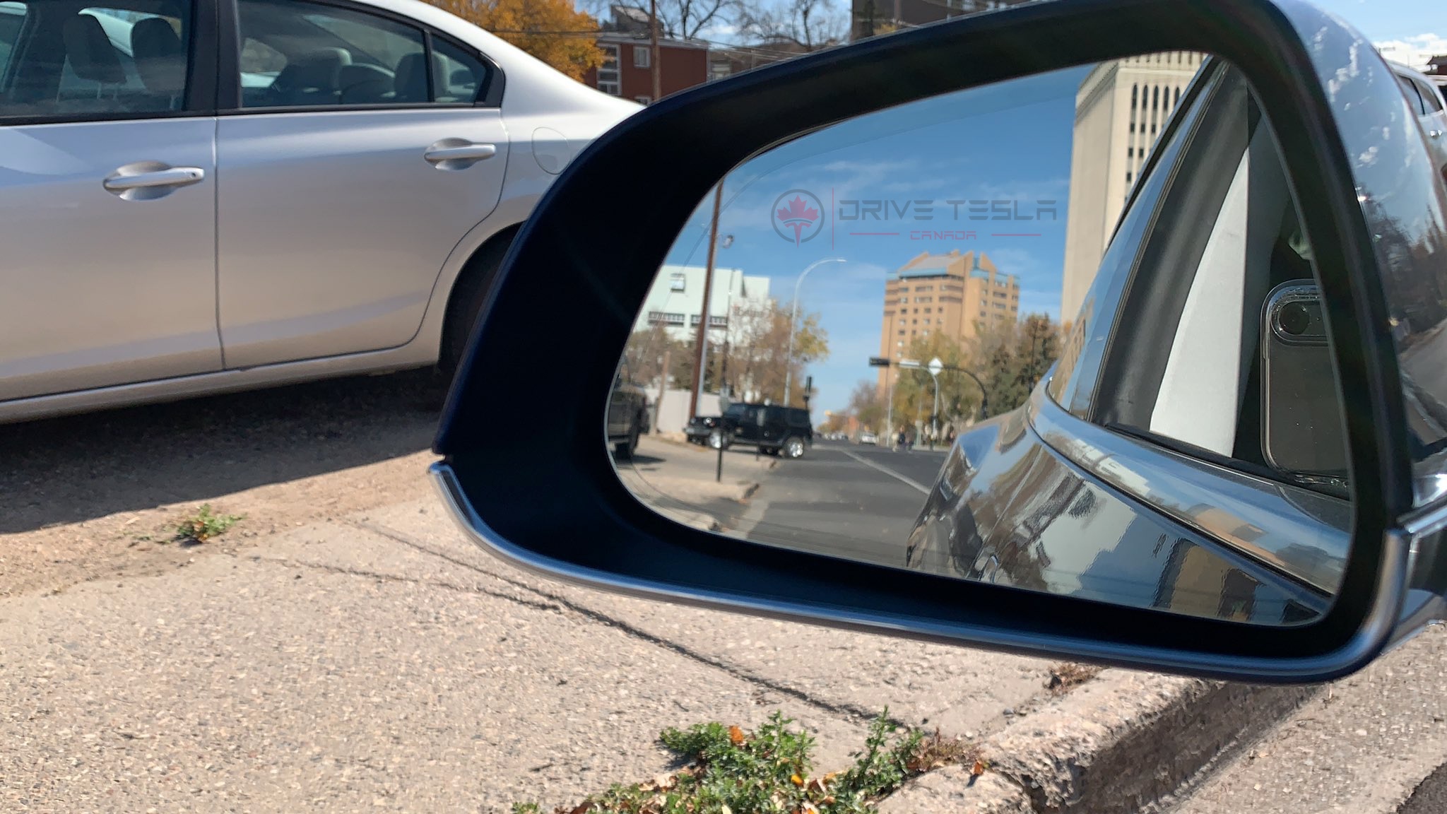 model 3 auto dimming side mirror