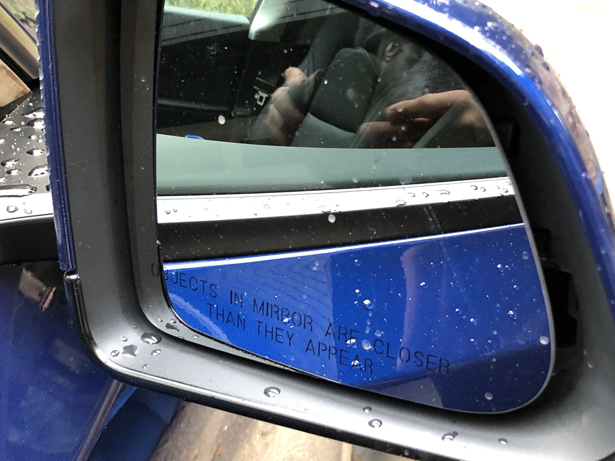 Model y auto dimming shop mirror