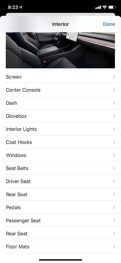 Tesla model deals 3 checklist