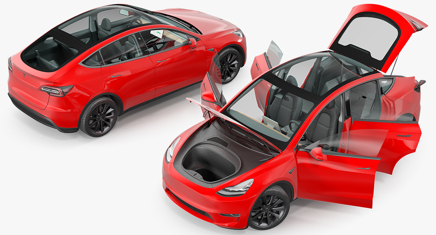 Tesla model y interior deals 3rd row