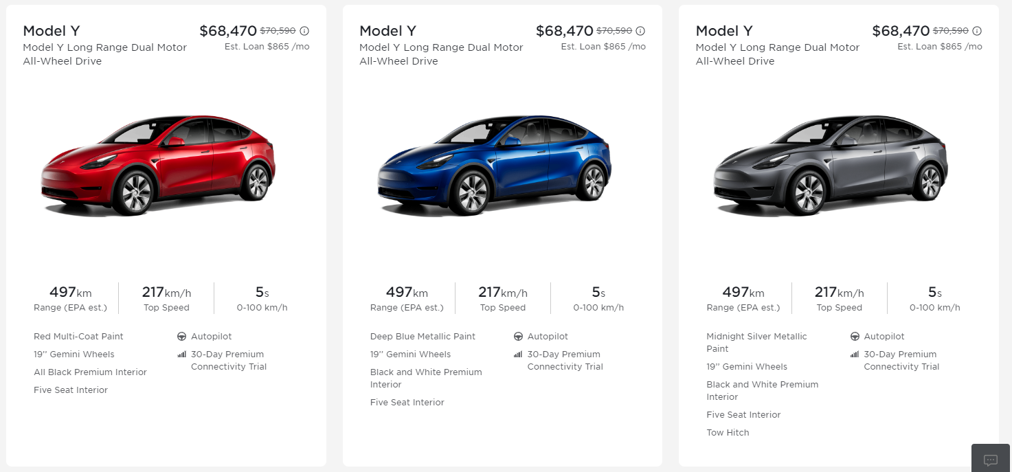 New discounts for existing vehicles Tesla Model 3 and Model Y - It pay –  Shop4Tesla