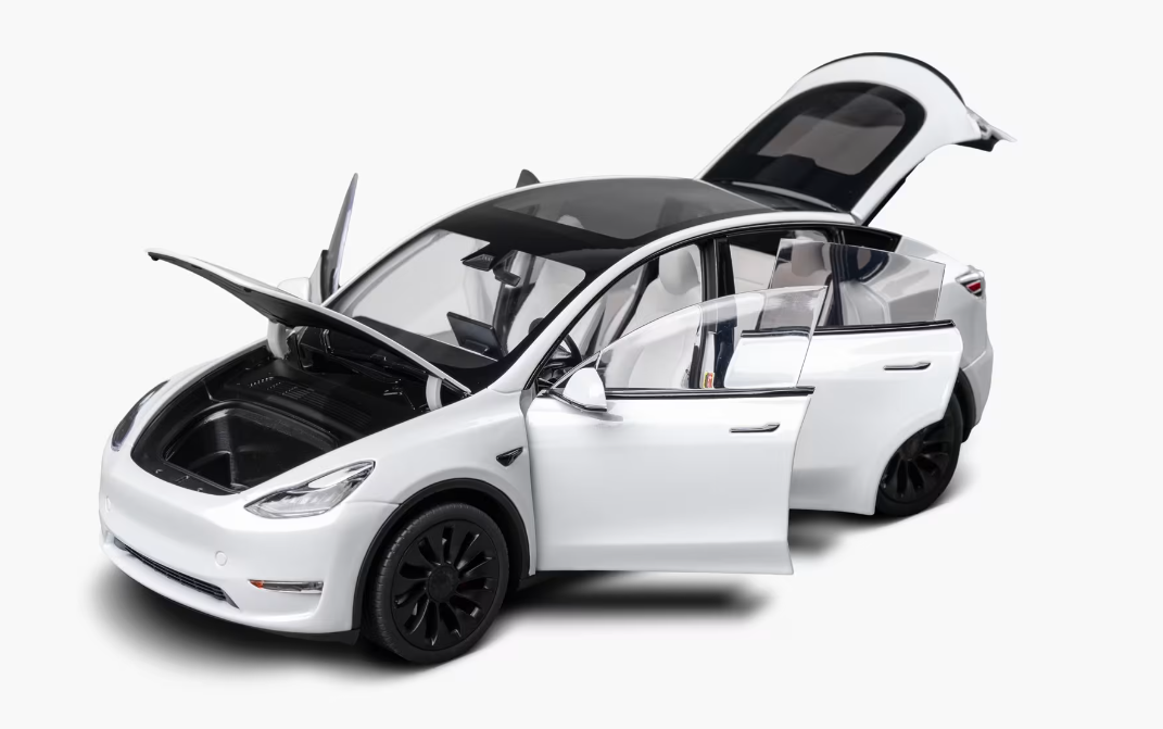 Tesla's cheapest Model Y ever is this 1:18 diecast model for $195