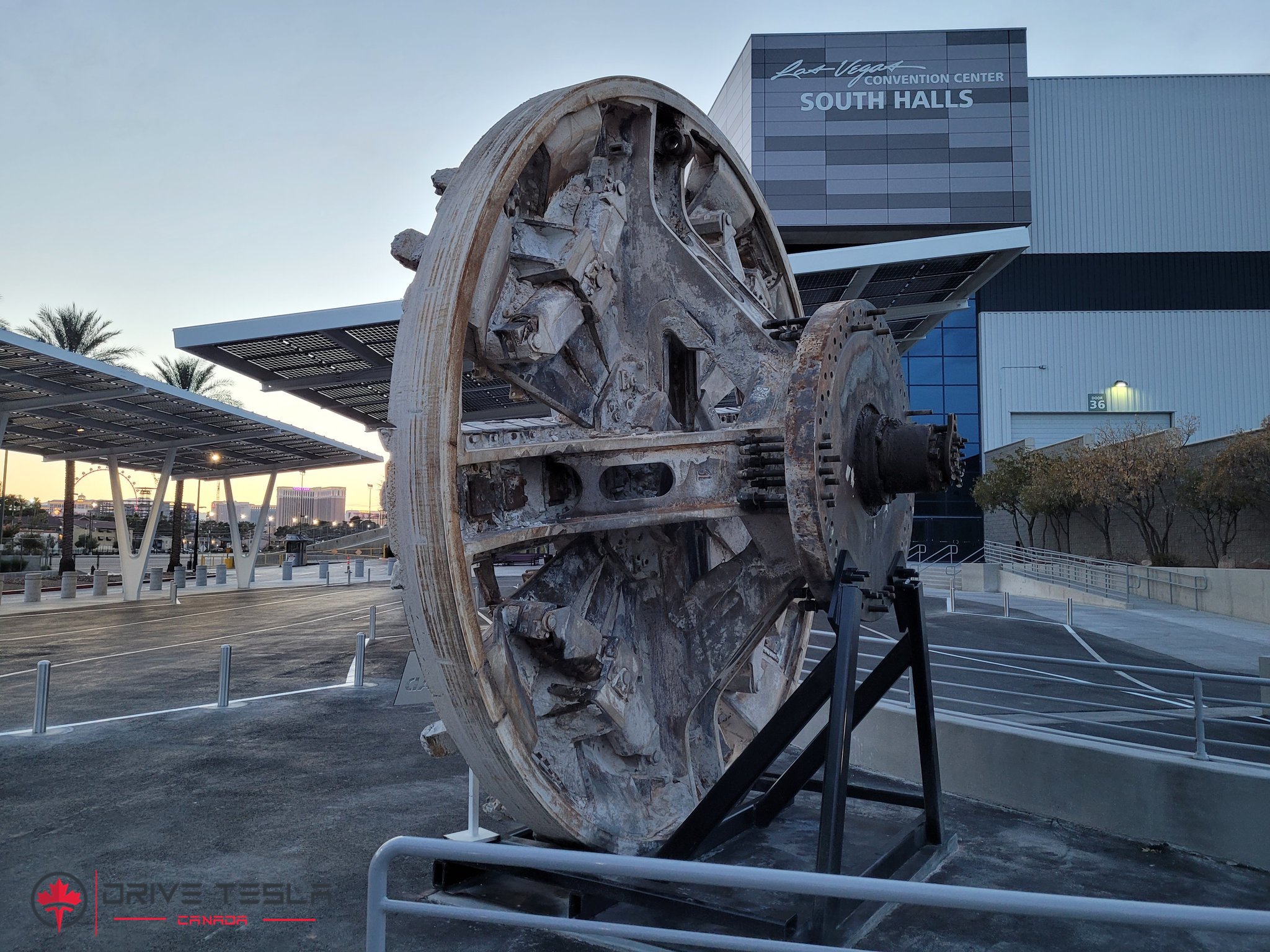 The Boring Company's LVCC Loop station emerges as tarmac work continues