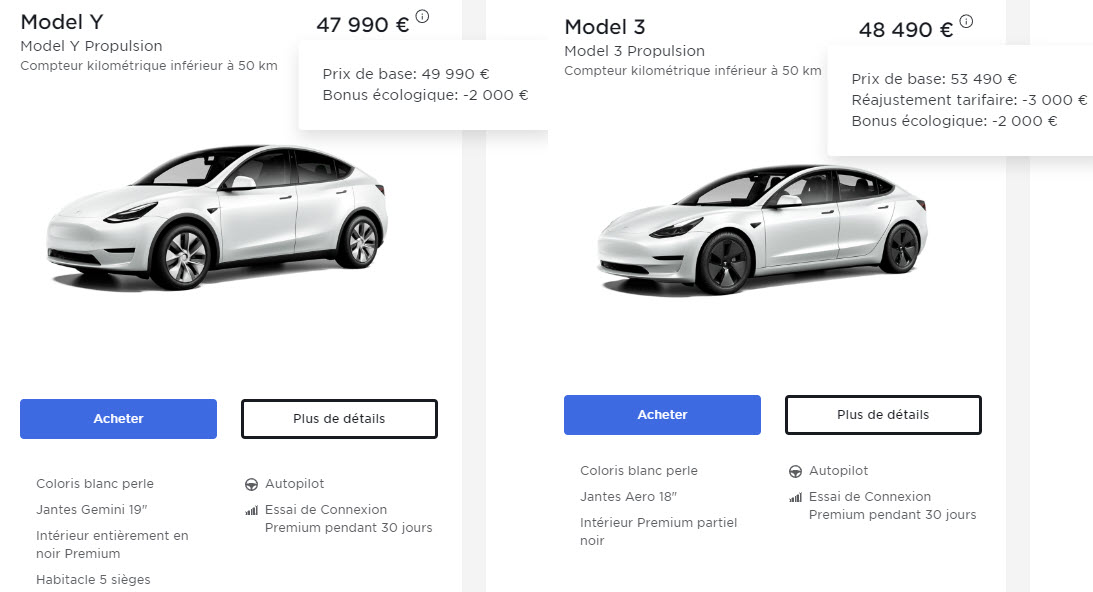 Tesla Offers Discounts Up To $3,000 On Model Y Inventory Vehicles In The US  - Tesla (NASDAQ:TSLA) - Benzinga