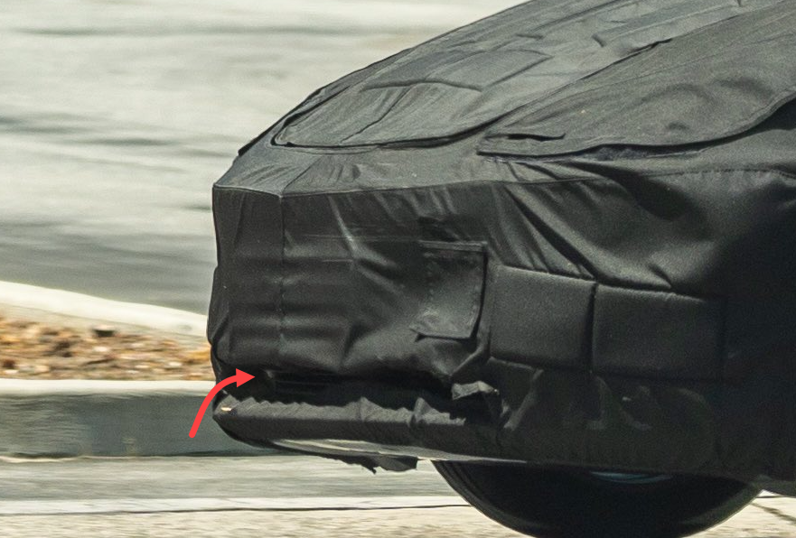 Tesla's Project Highland Model 3 sighting reveals front bumper