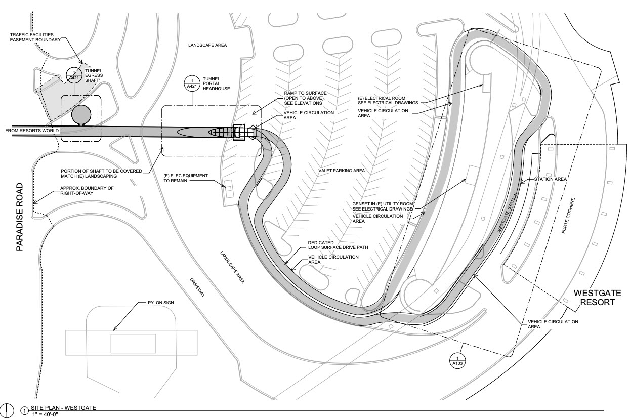 Vegas Loop Plans Update - New Westgate Tunnel Alignment & More :  r/BoringCompany