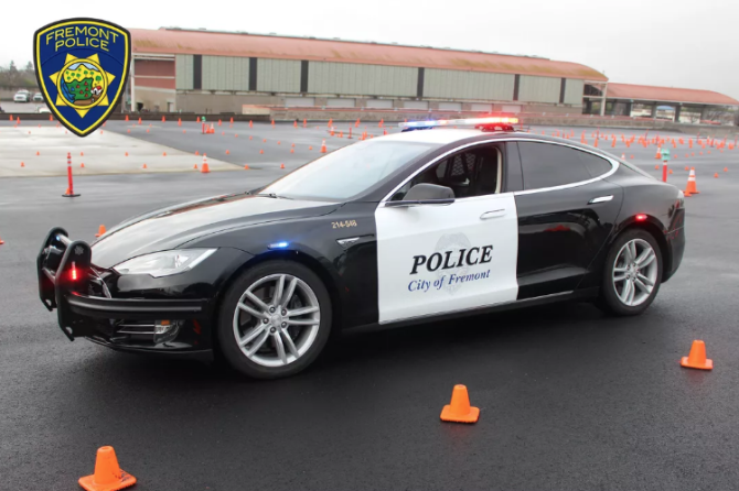 Fremont PD Tesla Model S 85