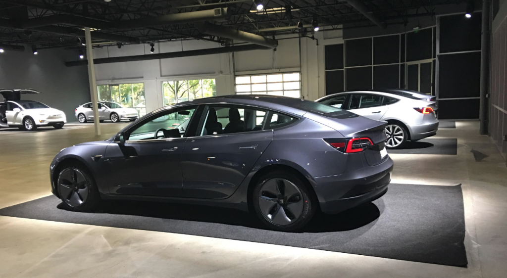 Tesla Delivery Centre