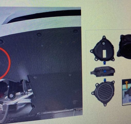 tesla pedestrian warning sound