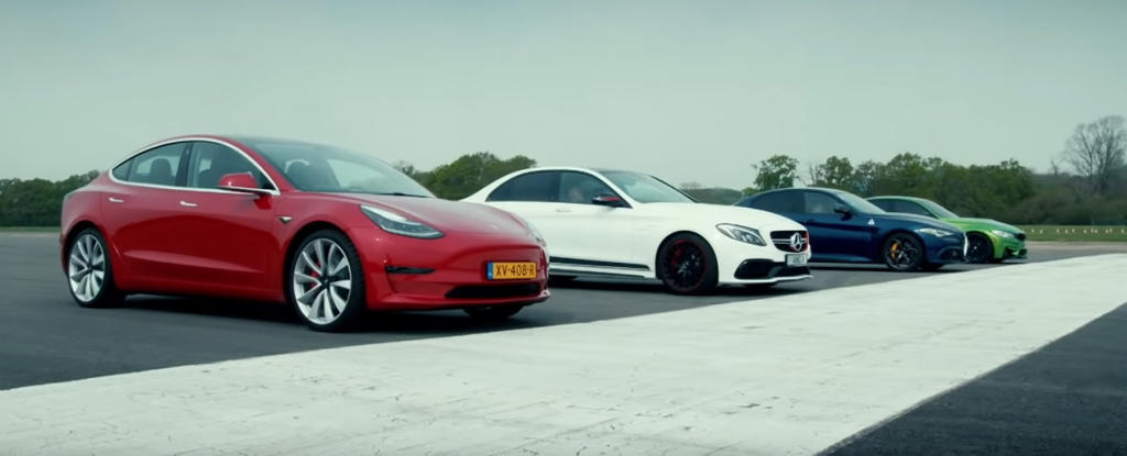 BBC Top Gear Tesla Performance Model 3