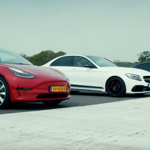 BBC Top Gear Tesla Performance Model 3