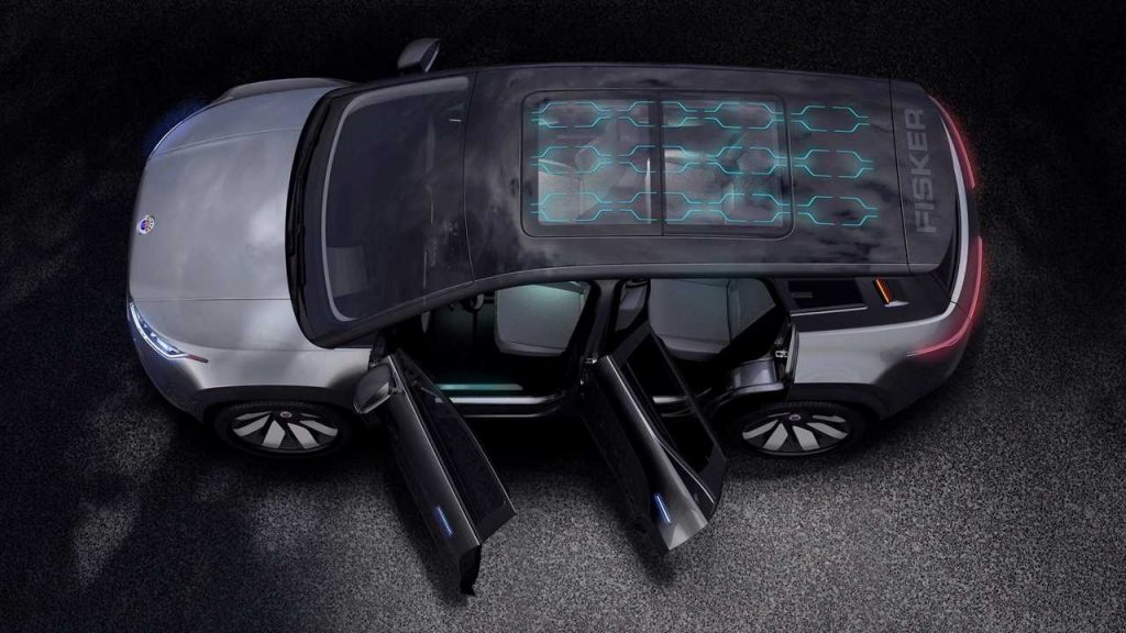 Fisker Ocean Solar Roof