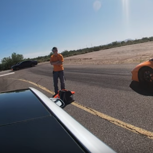 Model 3 Performance vs Lamborghini Huracan
