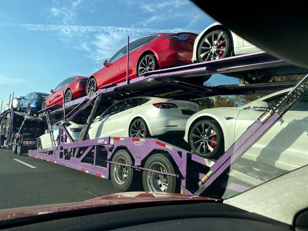 Model 3 with black wheels