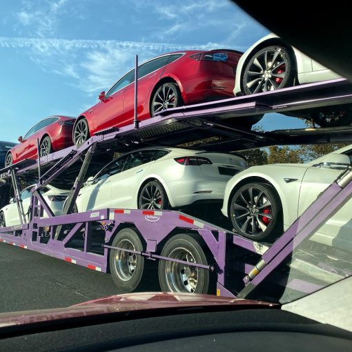 Model 3 with black wheels