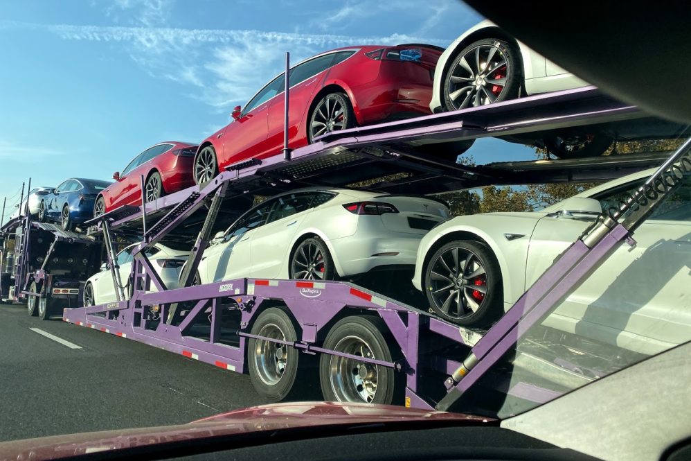 Model 3 with black wheels