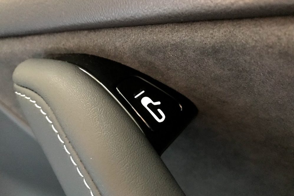 Nikola Pro door exit decals Model 3