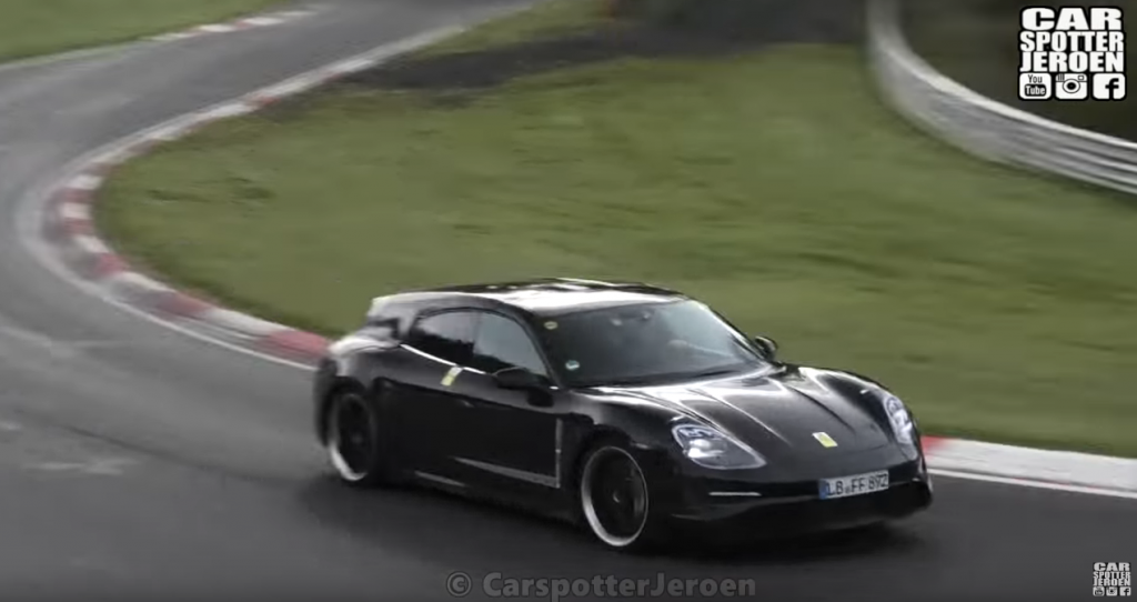 Taycan Cross Turismo spotted