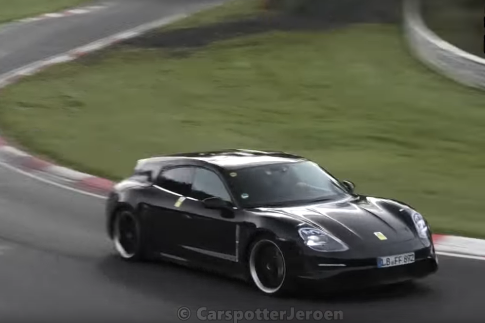 Taycan Cross Turismo spotted