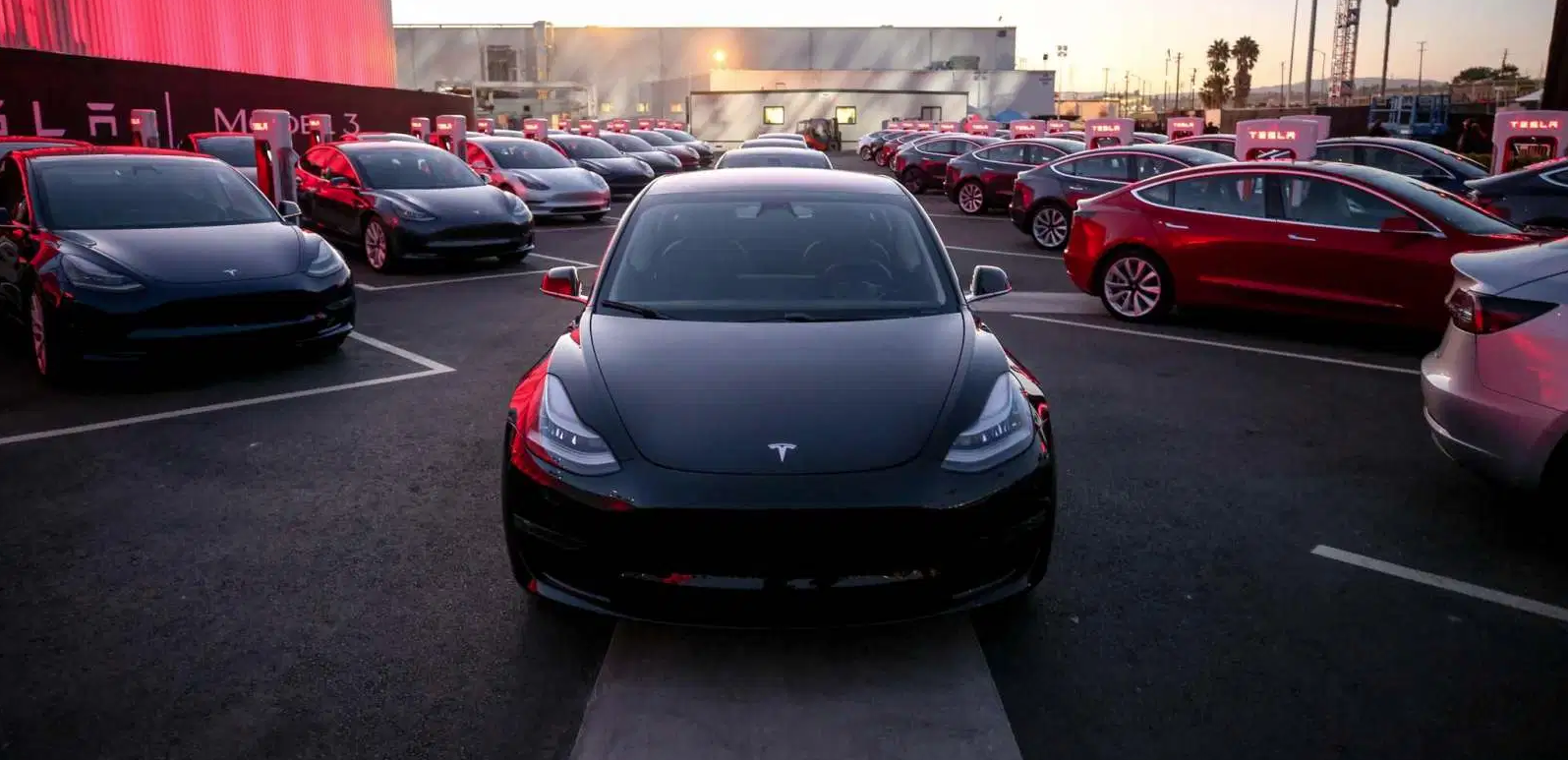 Tesla Model 3 delivery