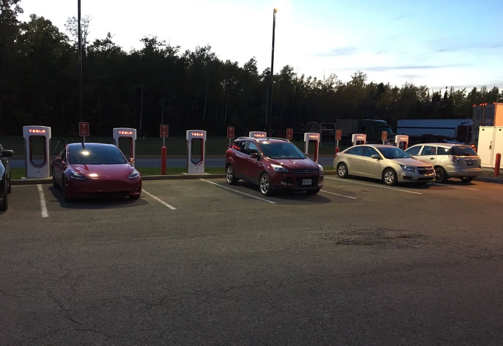 Tesla Supercharger Woodstock Ontario