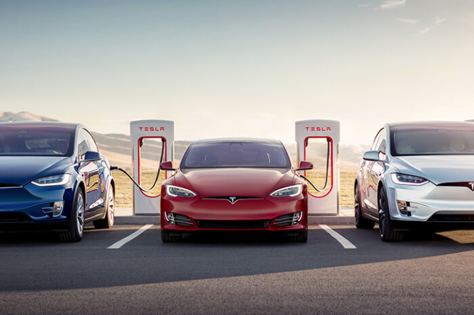 Tesla Supercharging