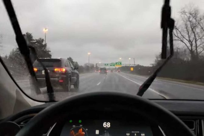 Tesla wipers