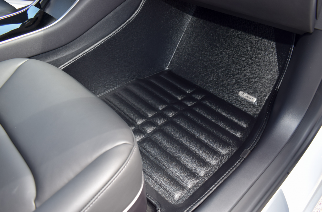 Rebranded TuxMat floor mats for Tesla now for sale at Costco.ca