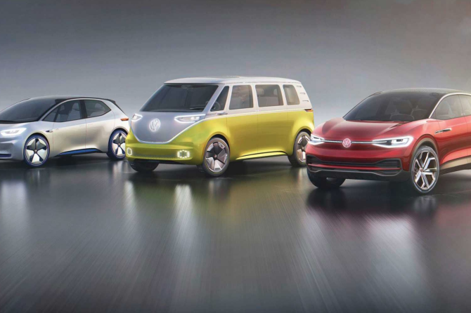 Volkswagen electric vehicles