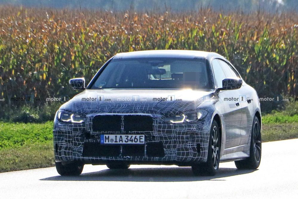 BMW i4 Spy Photo
