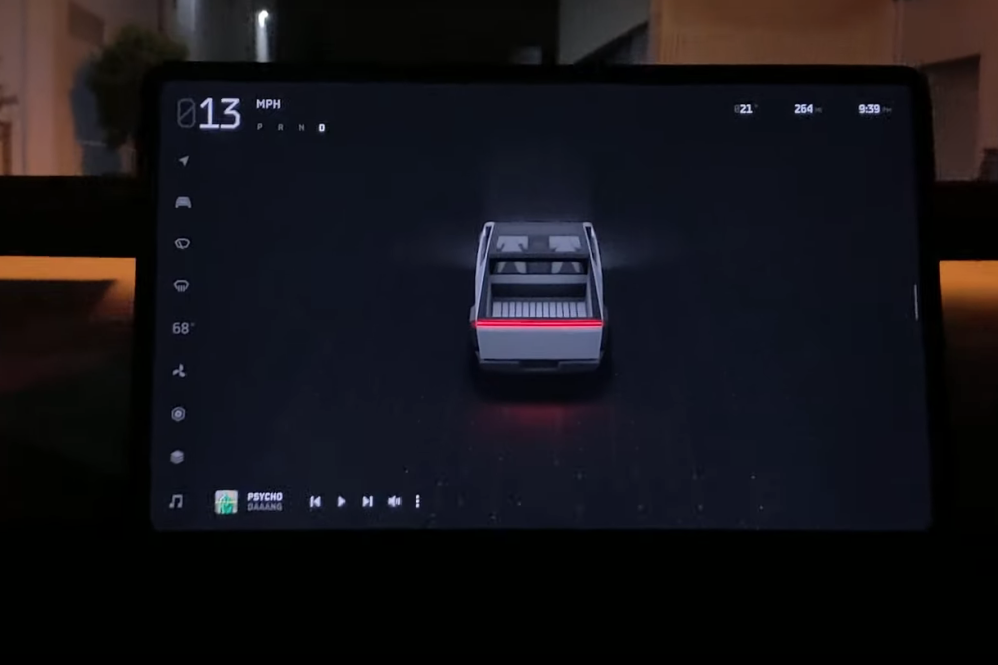 Cybertruck UI