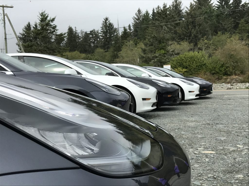 Tesla Model 3 in BC