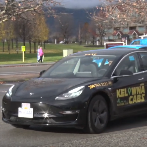 Kelowna Cabs Tesla