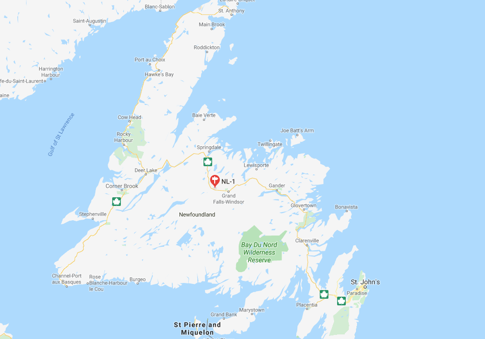 Newfoundland and Labrador Hwy 1