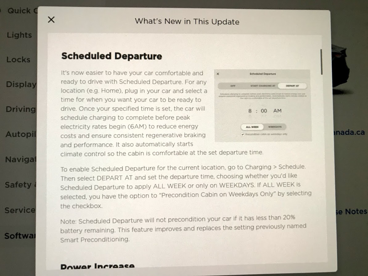 Tesla Release Notes