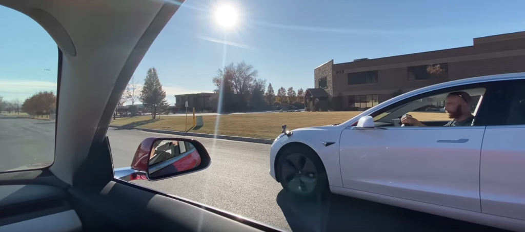 Tesla software update power increase race