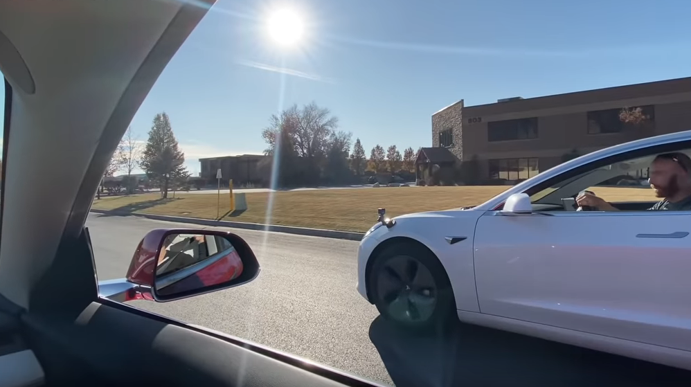 Tesla software update power increase race