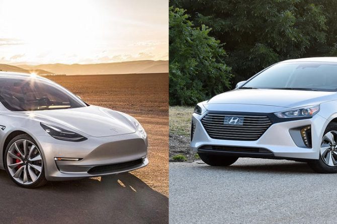 Tesla vs Hyundai
