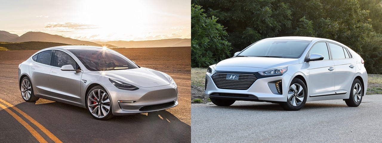 Tesla vs Hyundai