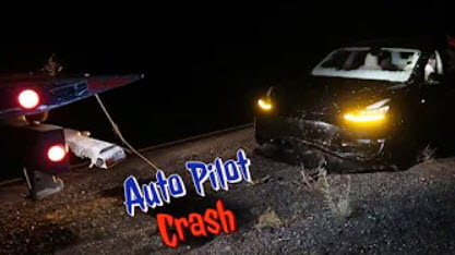 Autopilot crash