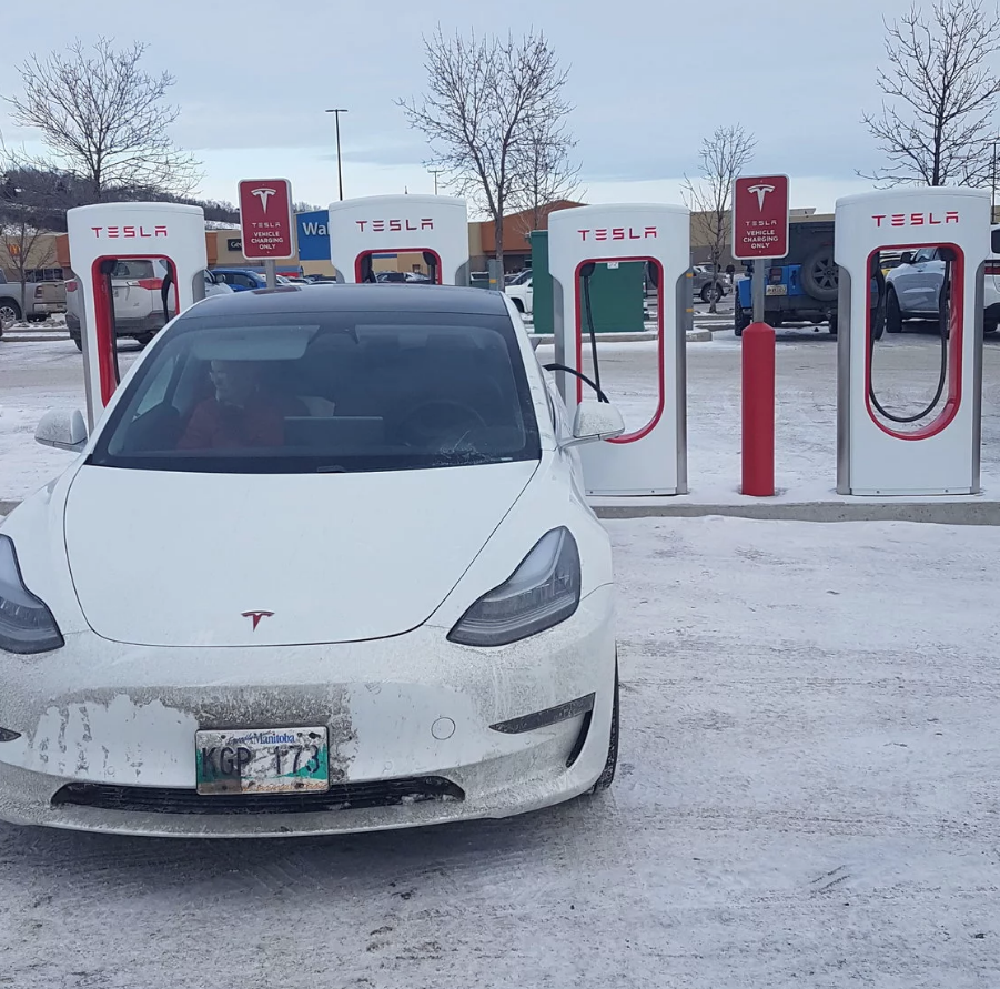 Brandon Manitoba Tesla Supercharger